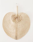Hand-Woven Palm Leaf Fan