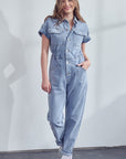 The Caelen Denim Coveralls