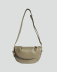 The Fleur Half Moon Crossbody Bag