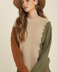 The Franki Colorblock Knit Sweater