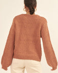 The Halle Knit Loose Fit Sweater