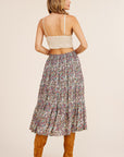 The Halle Floral Maxi Skirt