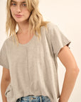 The Hannah Mineral Wash Tee