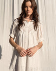 The Henley Eyelet Lace Dress