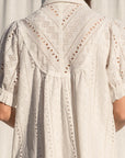 The Henley Eyelet Lace Dress
