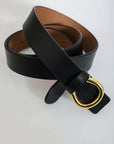 The Minimalist Horseshoe Buckle Belt