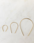 The Horseshoe Earrings by Token Jewelry