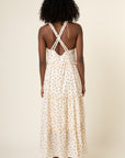 The Elise Woven Strappy Back Dress by FRNCH