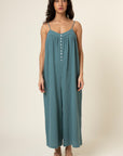 The Regina Woven Jumpsuit by FRNCH
