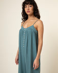 The Regina Woven Jumpsuit by FRNCH