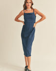 The Indy Denim Knee Length Dress