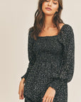 The Jasmine Ditsy Floral Midi Dress