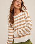 The Jaz Stripe Knit Sweater