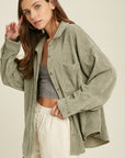 The Jessa Corduroy Pocket Shirt
