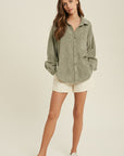 The Jessa Corduroy Pocket Shirt