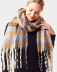 The Joie Plaid Scarf