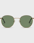 The Pete White Gold Sunglasses by Komono