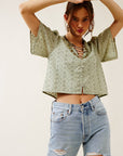 The Kanoa Boho Eyelet Top