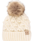 The Kid's Pom Pom Knit Beanie