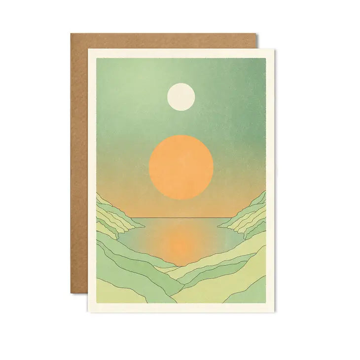 Lagoon Print Card by Cai &amp; Jo