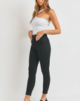The Sara High Rise Cropped Skinny Jeans by Just Black Denim