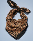 The Silky Leopard Bandana