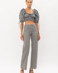 The Lidia Checkered Pants