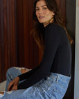 The Etta Long Sleeve Turtle Neck Top