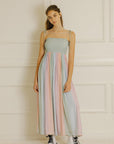 The Lola Color Block Maxi Dress