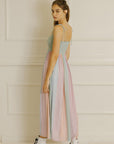 The Lola Color Block Maxi Dress