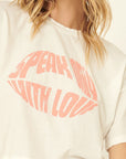 The Speak Only with Love Vintage Tee
