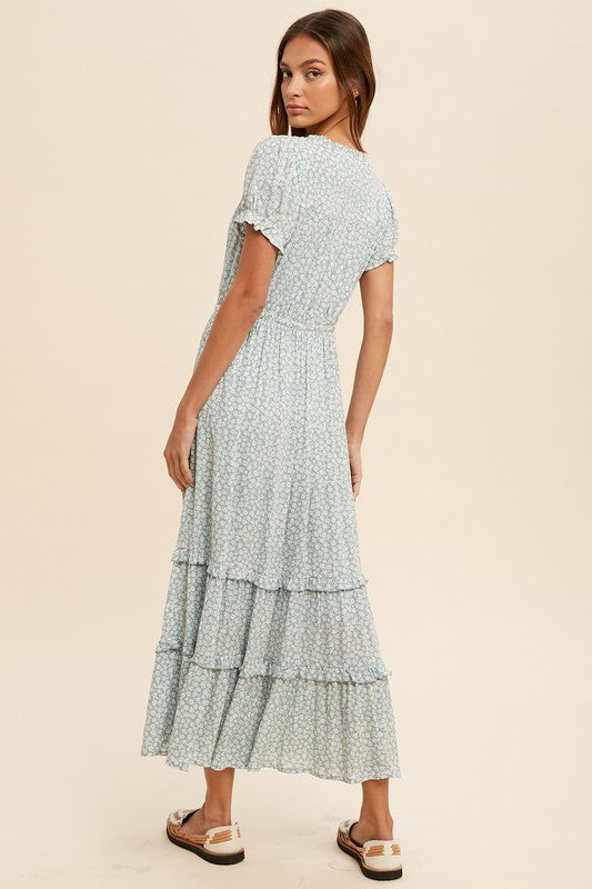 seed gingham midi dress The Mable Midi Dress