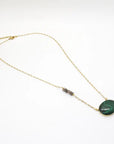 The Malachite Aura Necklace