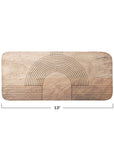 Engraved Mango Wood Cutting Board