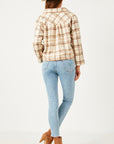 The Mara Cropped Plaid Shacket