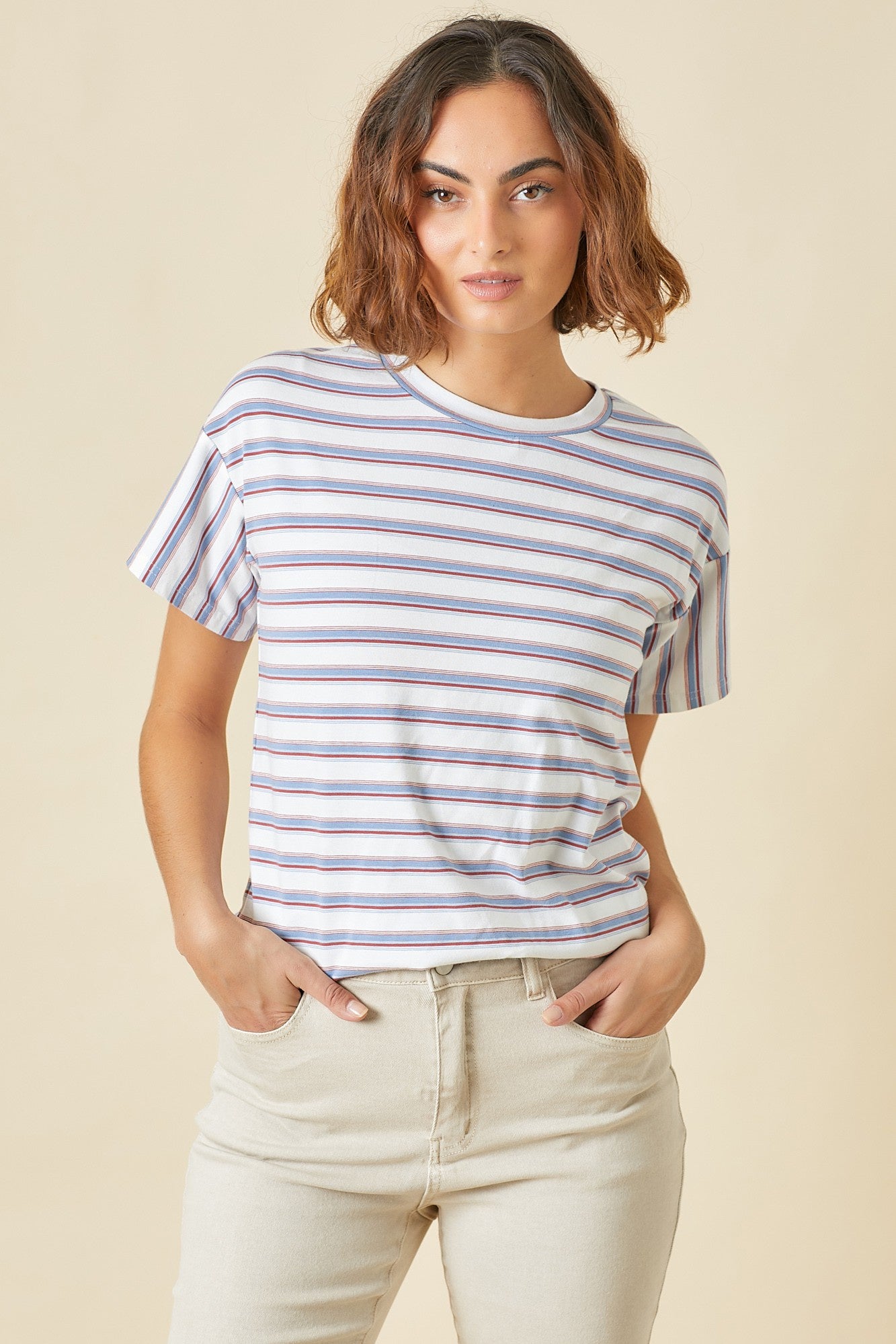 The Maya Classic Striped Tee – Thread + Seed