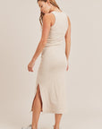 The Melinda Ribbed Midi Dress