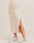 The Melinda Ribbed Midi Dress