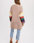 The Mia Rainbow Sleeve Cardigan