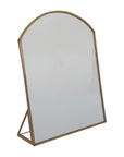Brass Metal Framed Standing Mirror