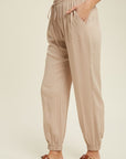 The Noah Casual Tie Waist Jogger Pants