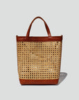 The Nori Rattan Crossbody Bag