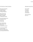 Old Monarch Poems by Courtney Marie Andrews