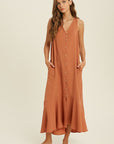 The Petra Textured Maxi Dress