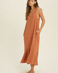 The Petra Textured Maxi Dress