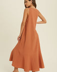 The Petra Textured Maxi Dress