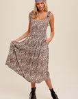 The Phoebe Floral Maxi Dress