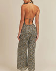 The Picnics In Nashville Backless Jumpsuit
