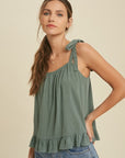 The Phoenix Ruffle Trim Top