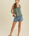 The Phoenix Ruffle Trim Top